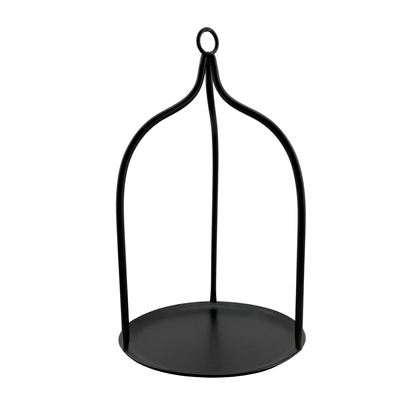Black Open Lantern - Small