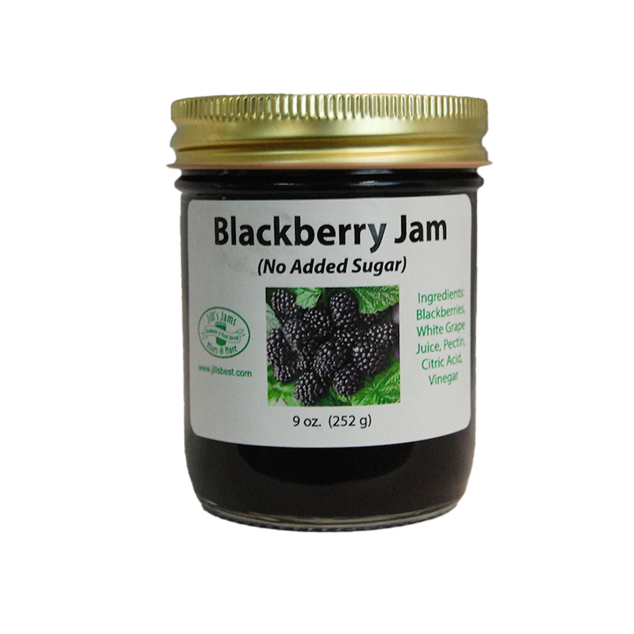 Blackberry Jam (No Sugar Added)