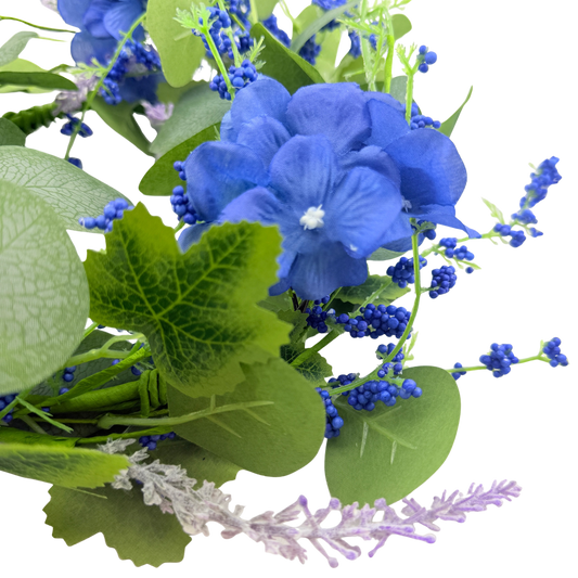 Blue Hydrangea Garden Large Ring