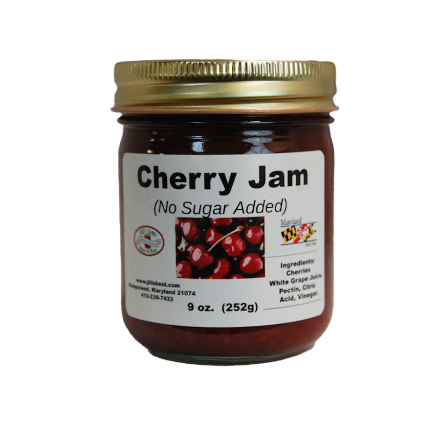 Cherry Jam (No Sugar Added)