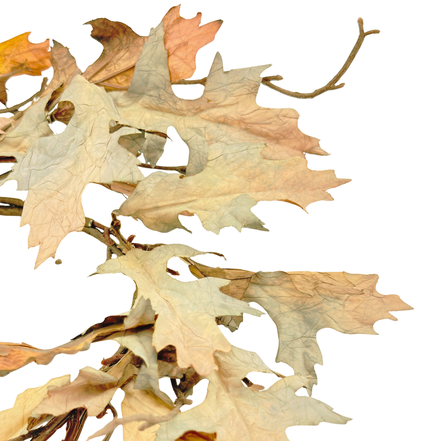 Fall Oak Leaf Candle Ring