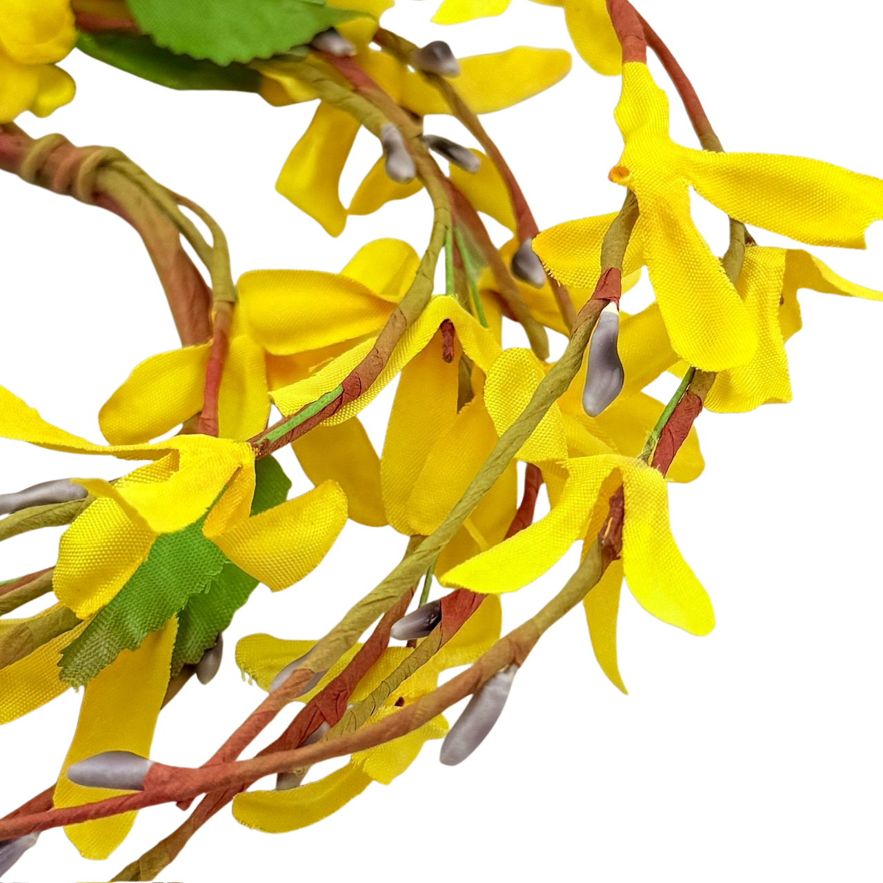 Forsythia Candle Ring
