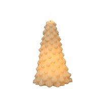 Large White Christmas Tree Pillar
