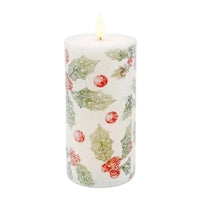 6 inch Holly Pillar