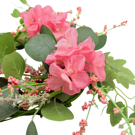 Pink Hydrangea Garden Large Ring