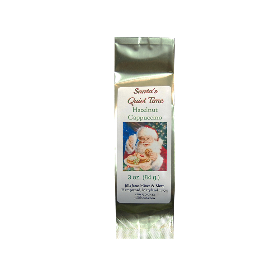 Santa's Quiet Time Hazelnut Cappuccino