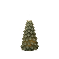 Small Green Christmas Tree Pillar