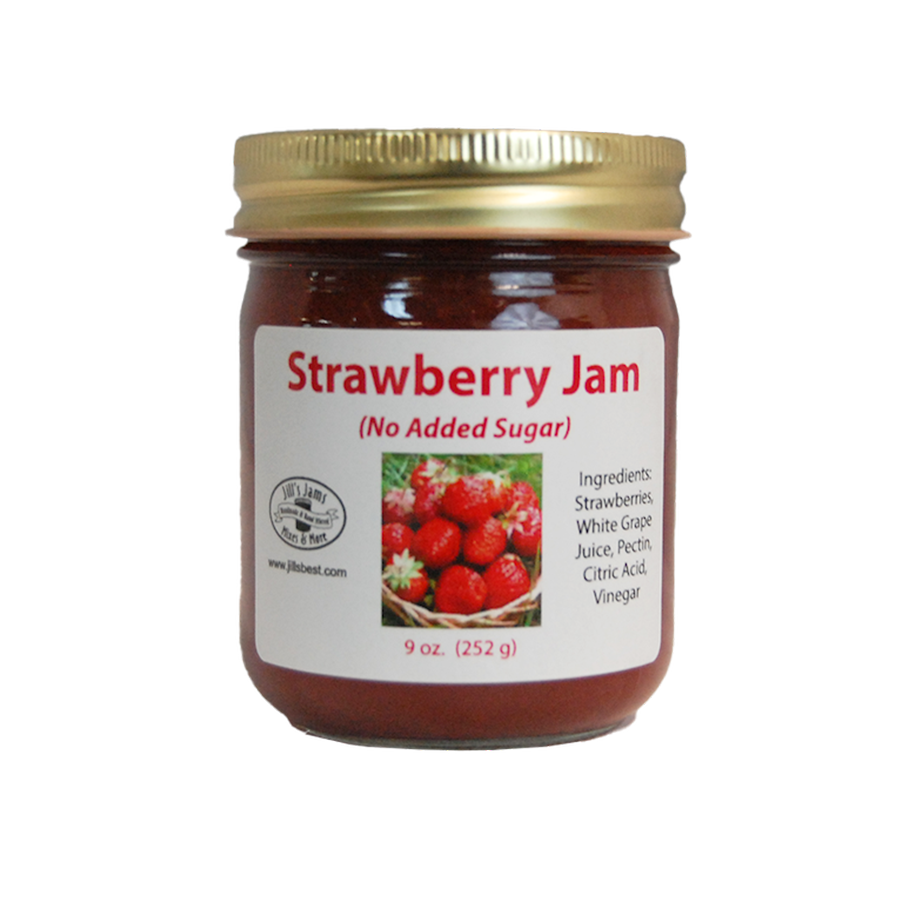 Strawberry Jam (No Sugar Added)