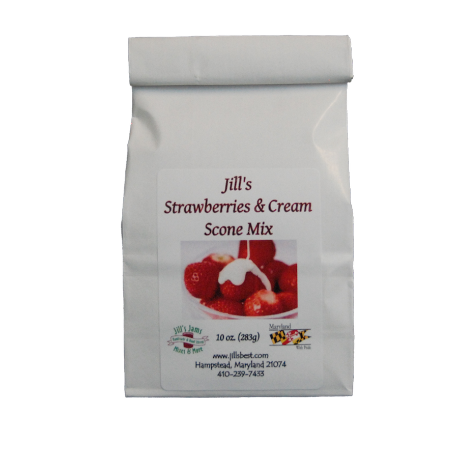 Strawberries and Cream Scones