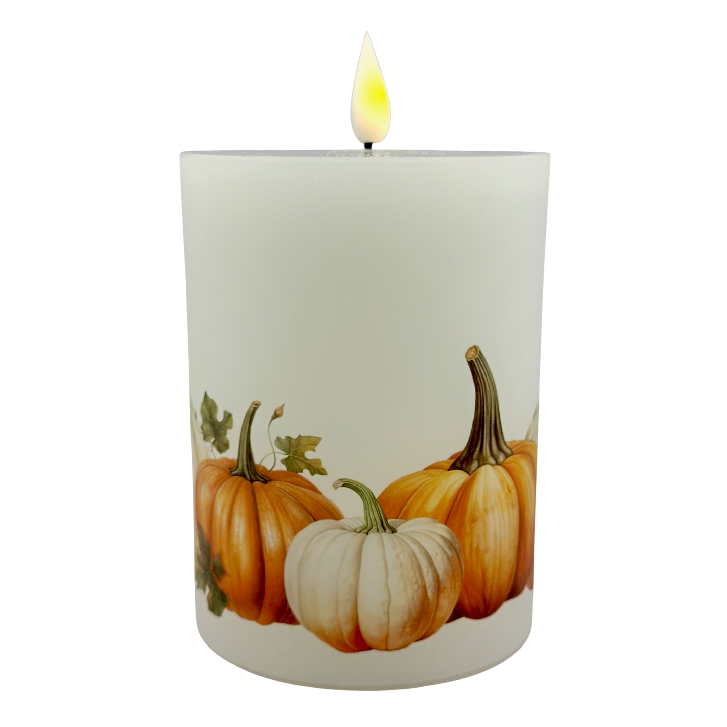 Pumpkins LED Timer Pillar