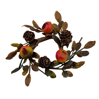 Pumpkin and Berry Mini Candle Ring