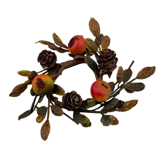 Pumpkin and Berry Mini Candle Ring