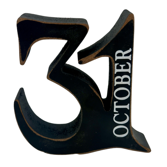 October 31 Cutout Block