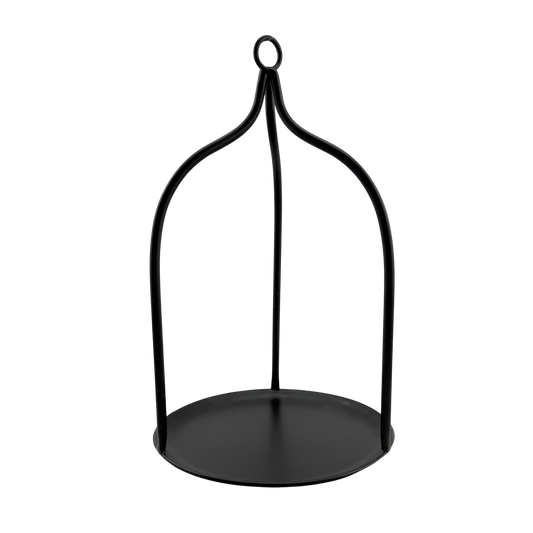 Black Open Lantern - Small