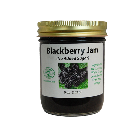 Blackberry Jam (No Sugar Added)