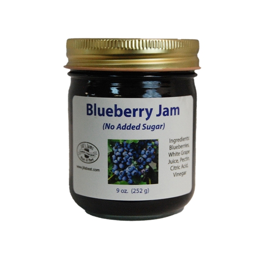 Blueberry Jam (No Sugar Added)