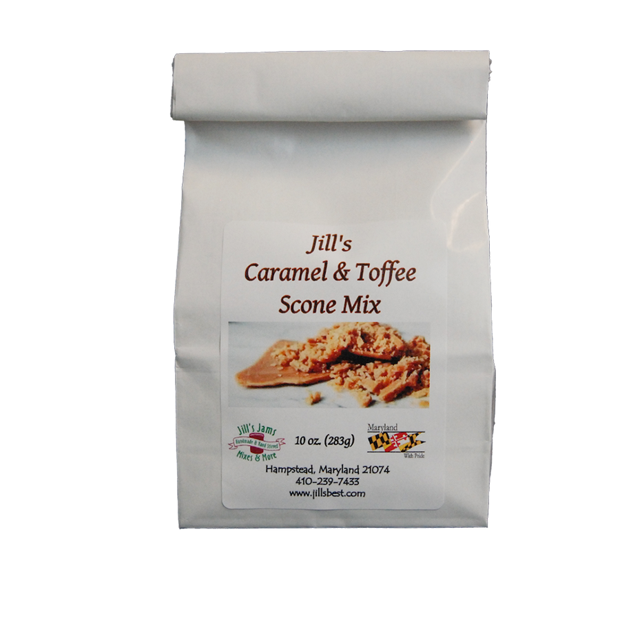Caramel Toffee Scones