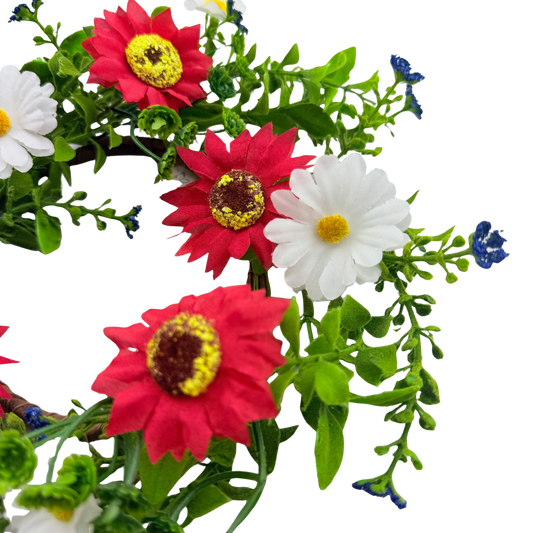 Colorful Daisy Candle Ring