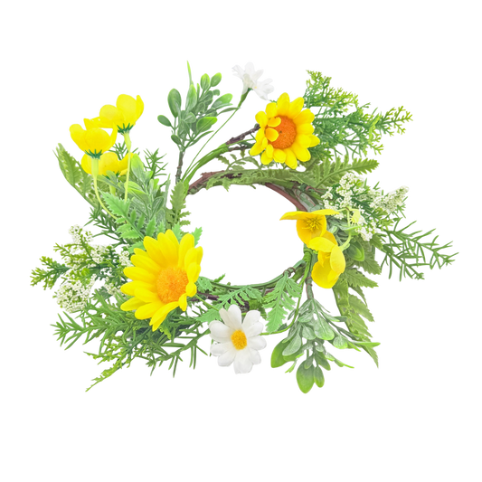 Daisy & Buttercup Wreath Ring