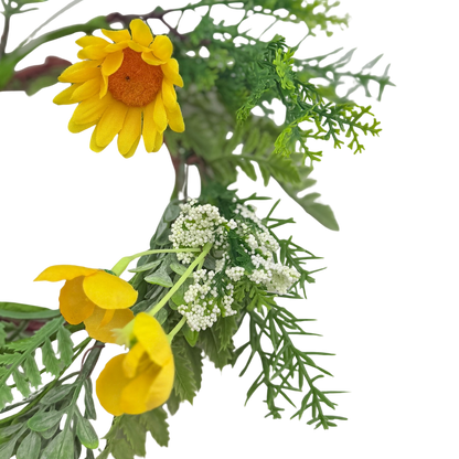 Daisy & Buttercup Wreath Ring