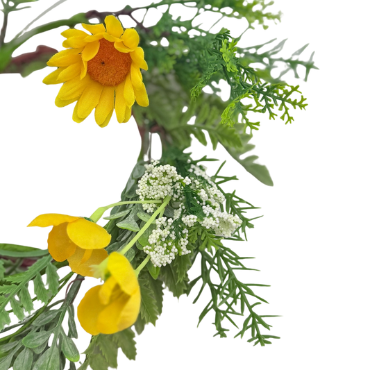 Daisy & Buttercup Wreath Ring