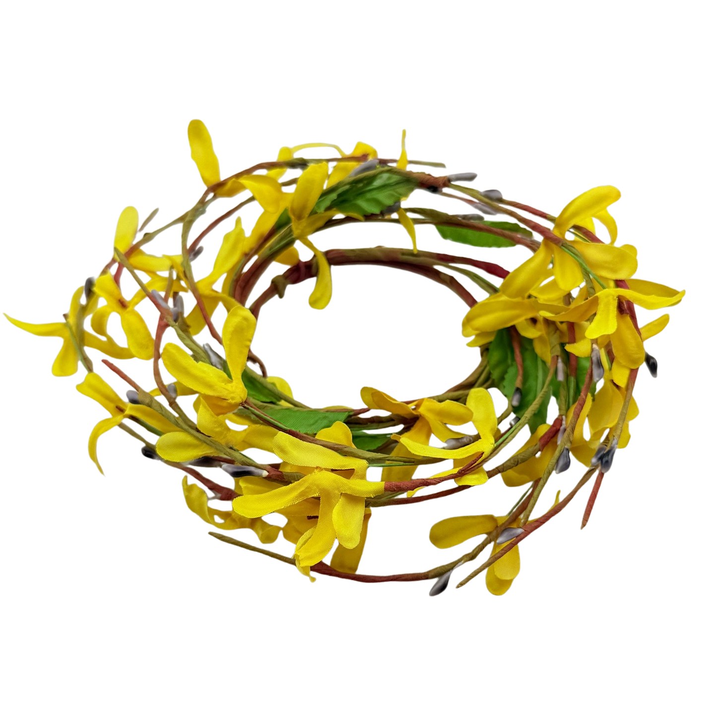Forsythia Candle Ring