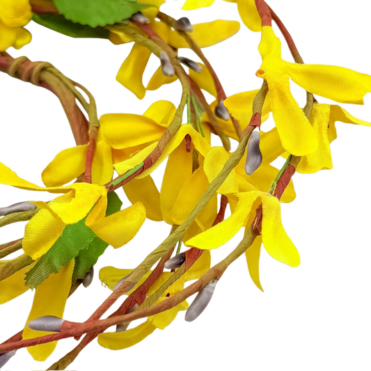 Forsythia Candle Ring