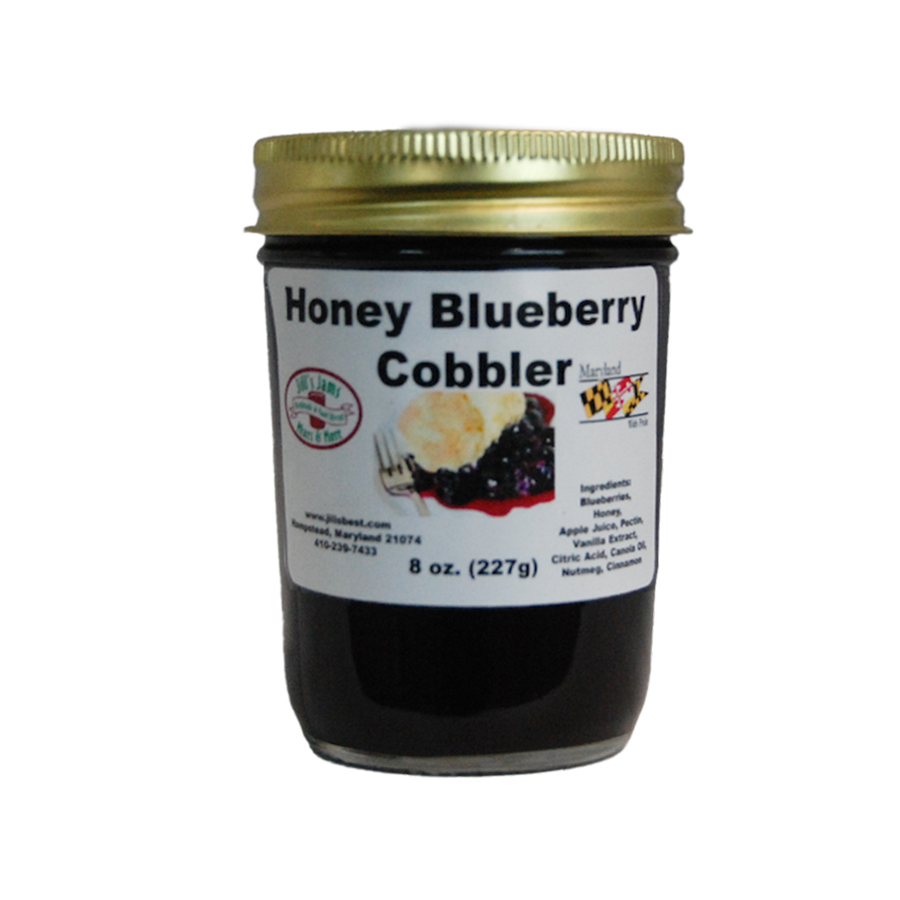 Honey Blueberry Cobbler