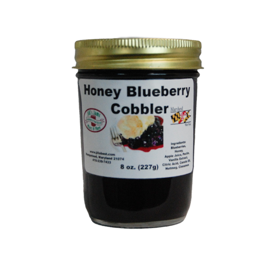 Honey Blueberry Cobbler