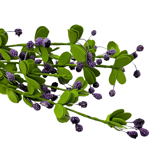 Mini Purple Berry Stem