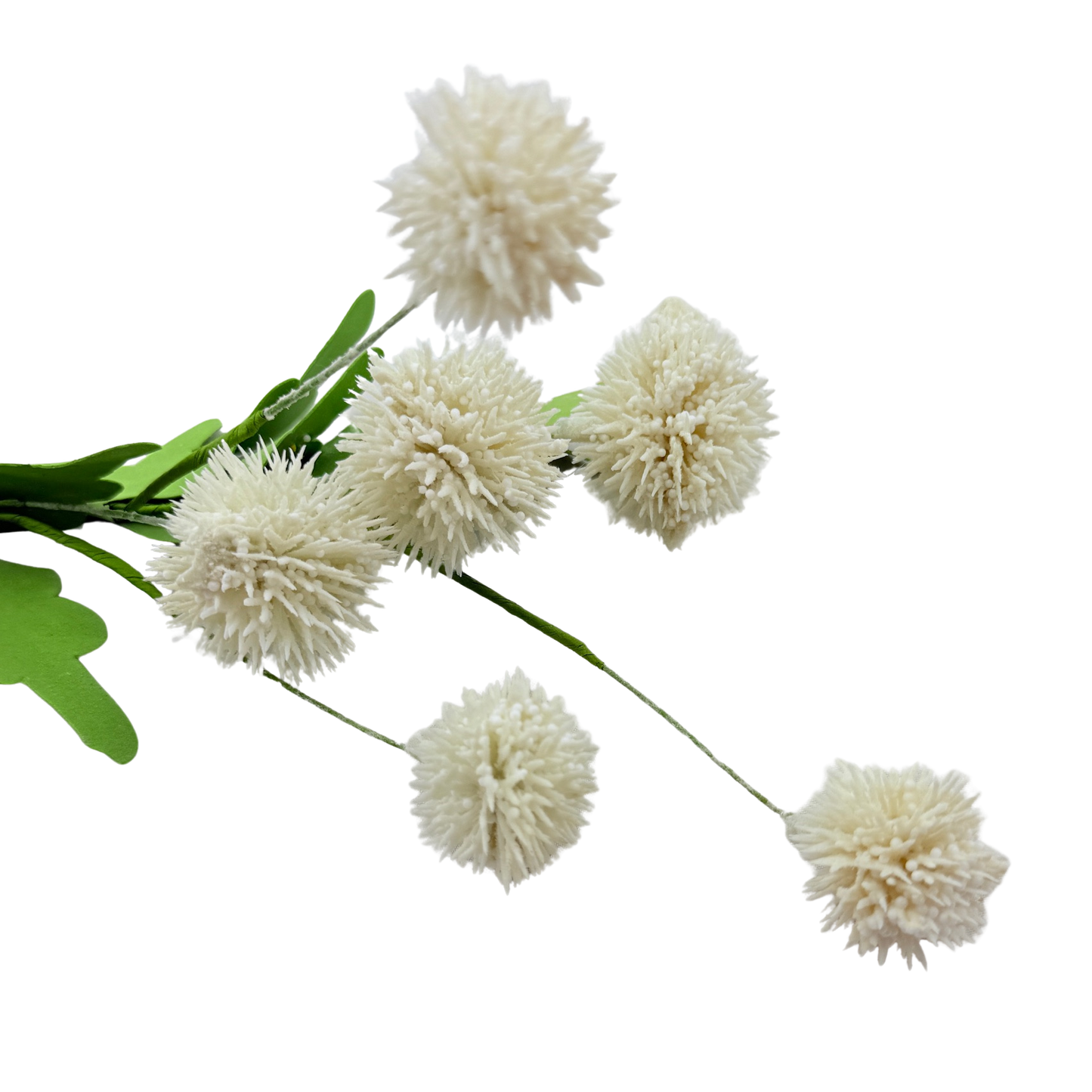 Mini White Allium Stem