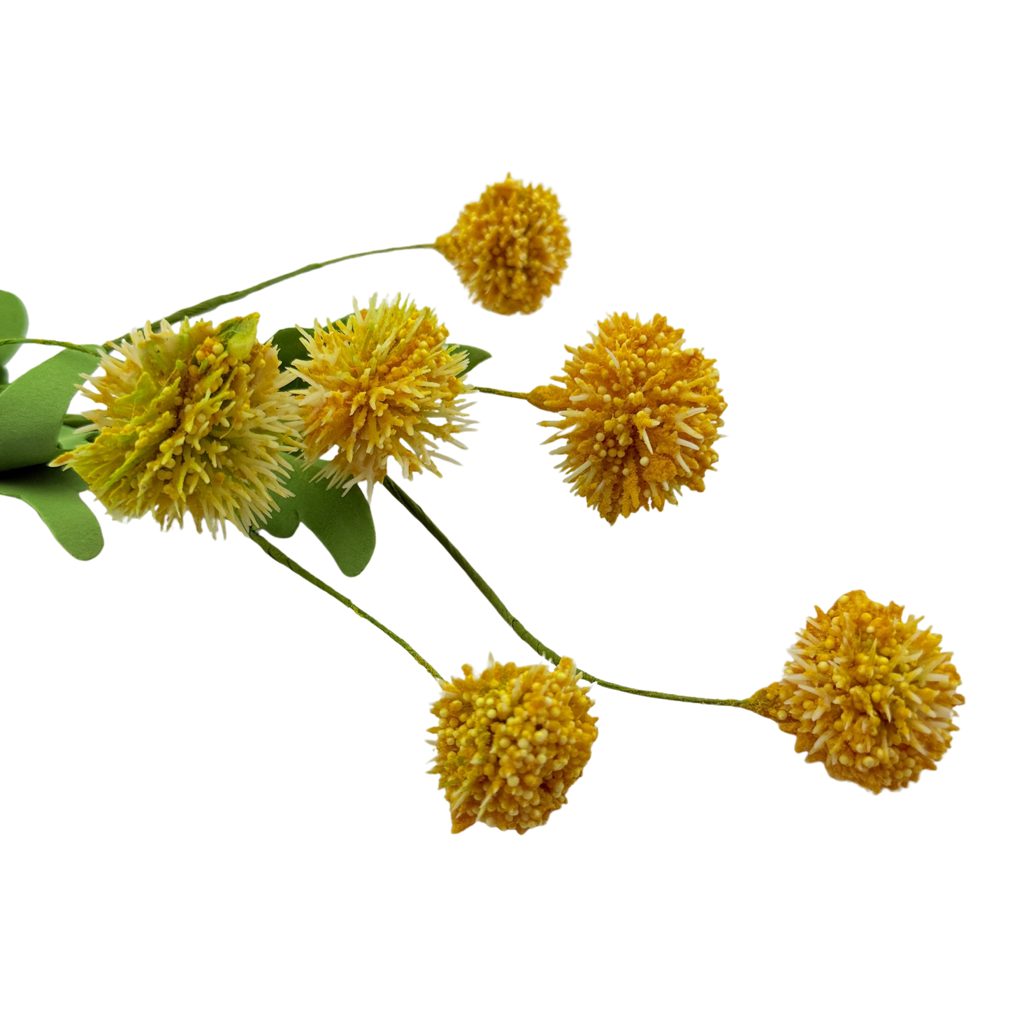Mini Yellow Allium Stem