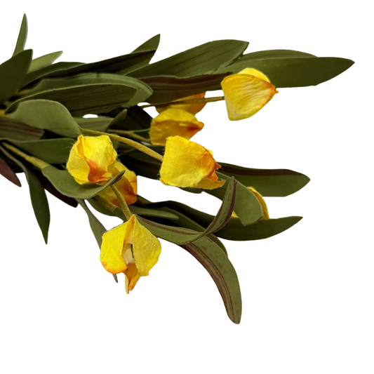 Mini Yellow Japanese Lantern Stem