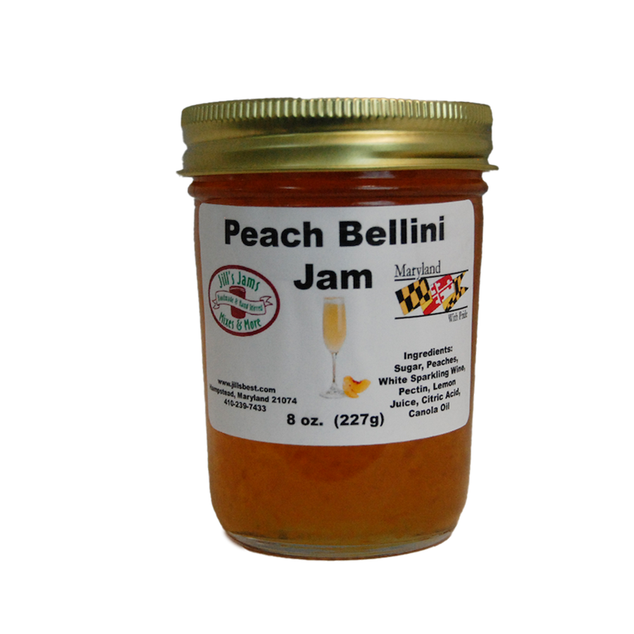 Peach Bellini Jam