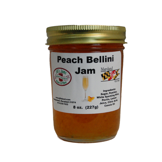 Peach Bellini Jam
