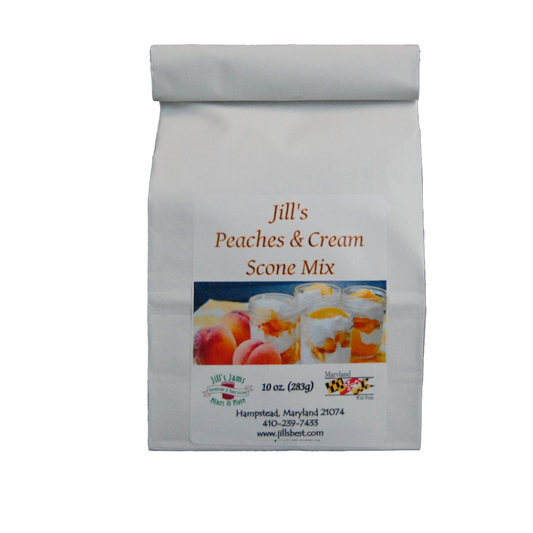 Peaches and Cream Scones