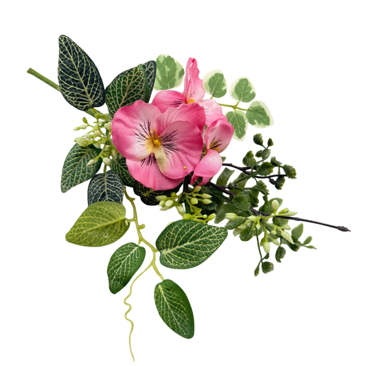 Pink Pansy Pick