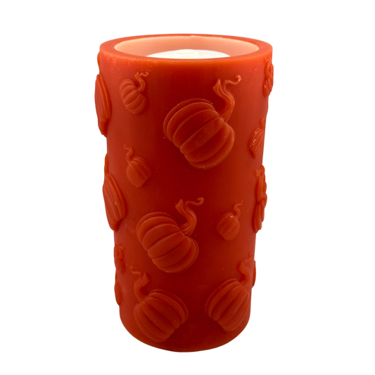 Pumpkins LED Water Fountain Candle