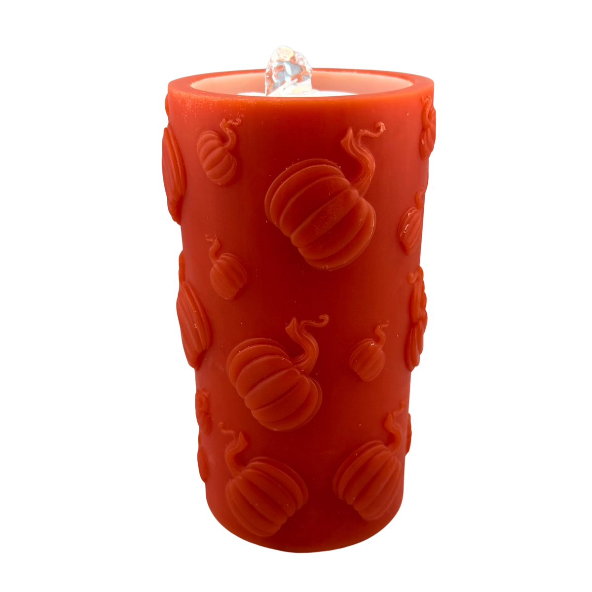 Pumpkins LED Water Fountain Candle