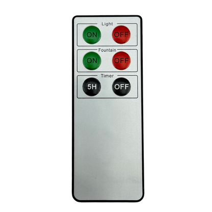 White Dandelion Fountain Candle