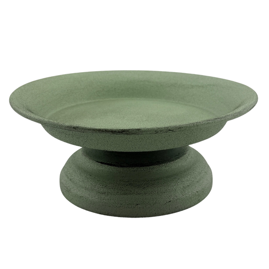 Sage Green Metal Tray Riser