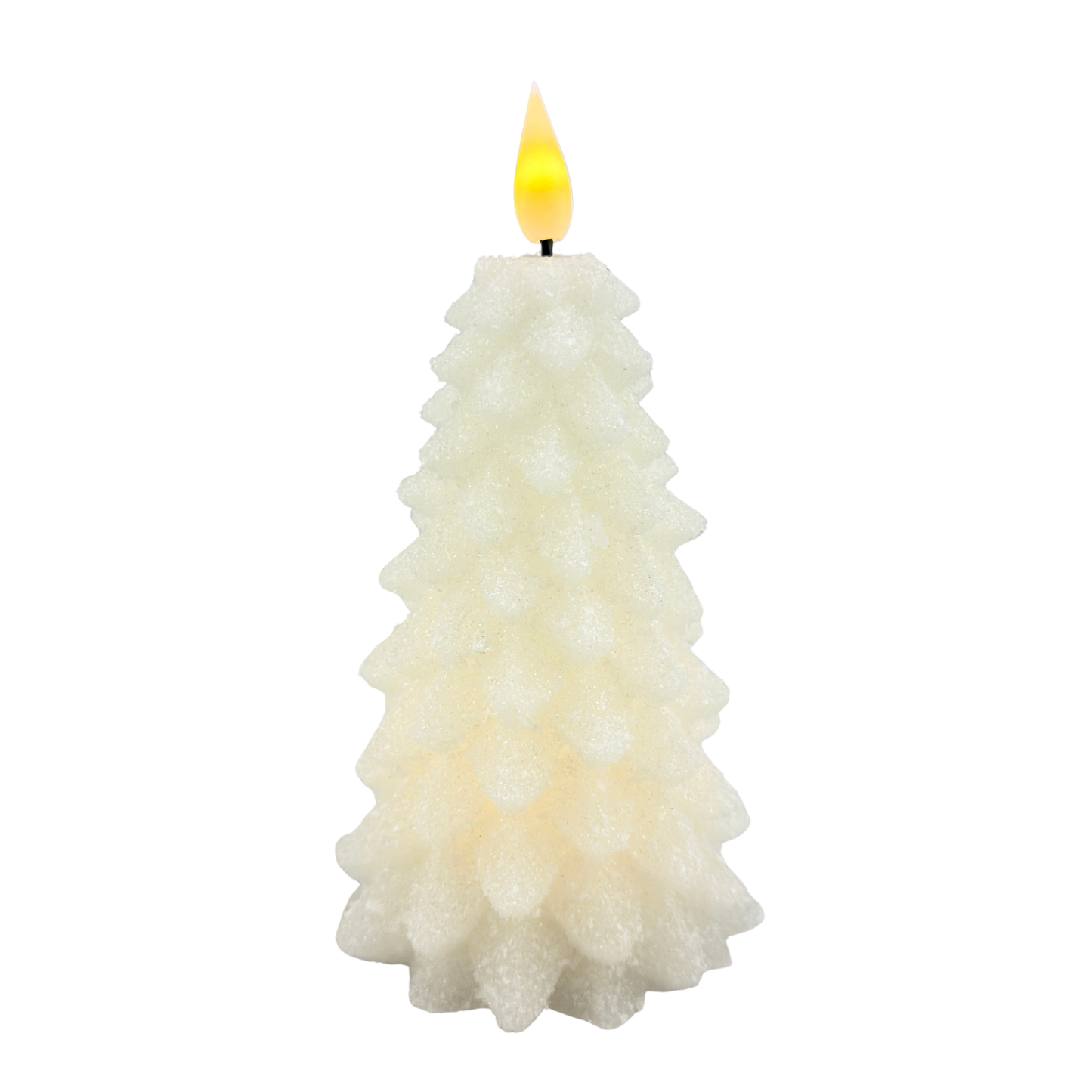 White LED Christmas Tree Timer Candle - Small