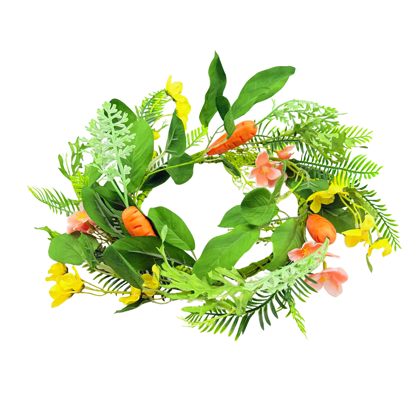 Spring Carrot Garden Wreath