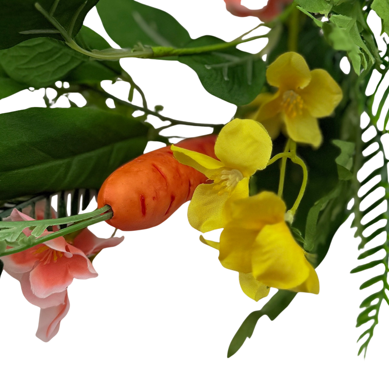 Spring Carrot Garden Wreath