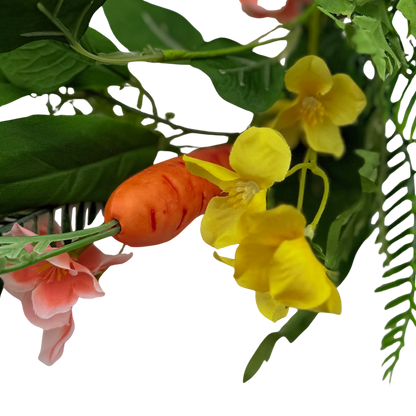 Spring Carrot Garden Wreath