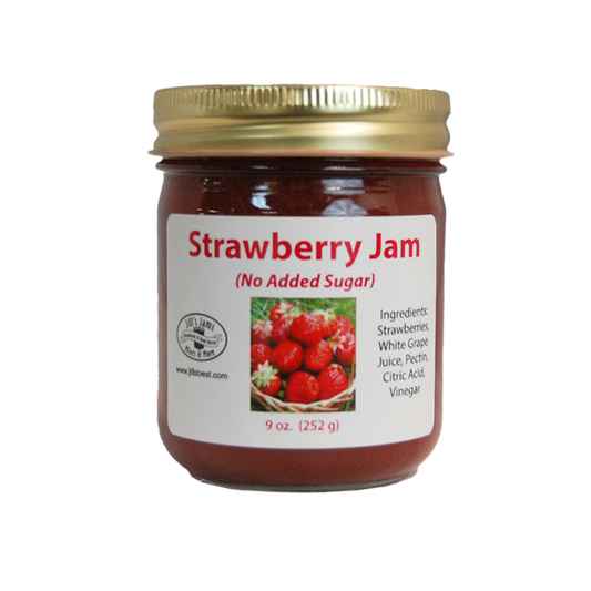 Strawberry Jam (No Sugar Added)