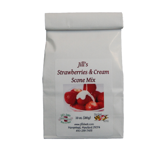 Strawberries and  Cream Scones