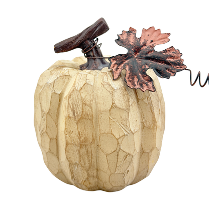 Tall Tan Pumpkin