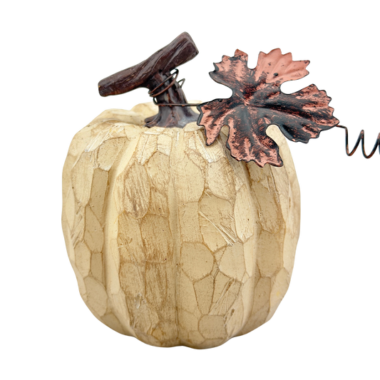 Tall Tan Pumpkin