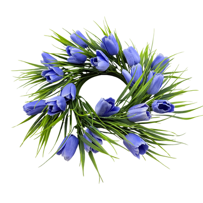 Teeny Tiny Tulip Candle Ring Lapis